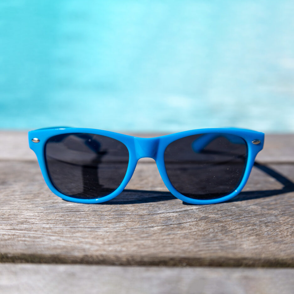 Lunette de soleil bleu- K5 clothing