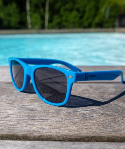 Lunette de soleil bleu- K5 clothing