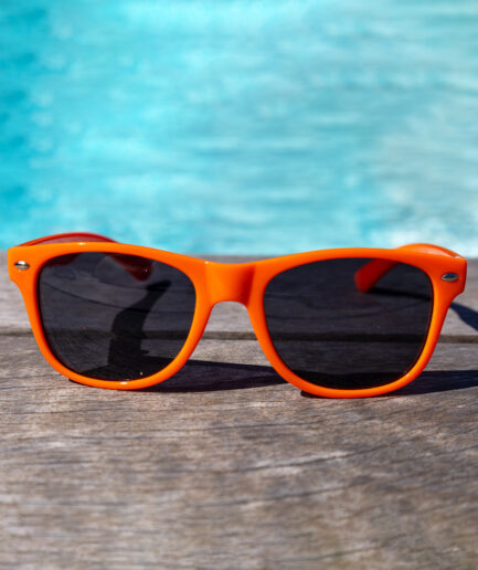 Lunette de soleil orange- K5 clothing