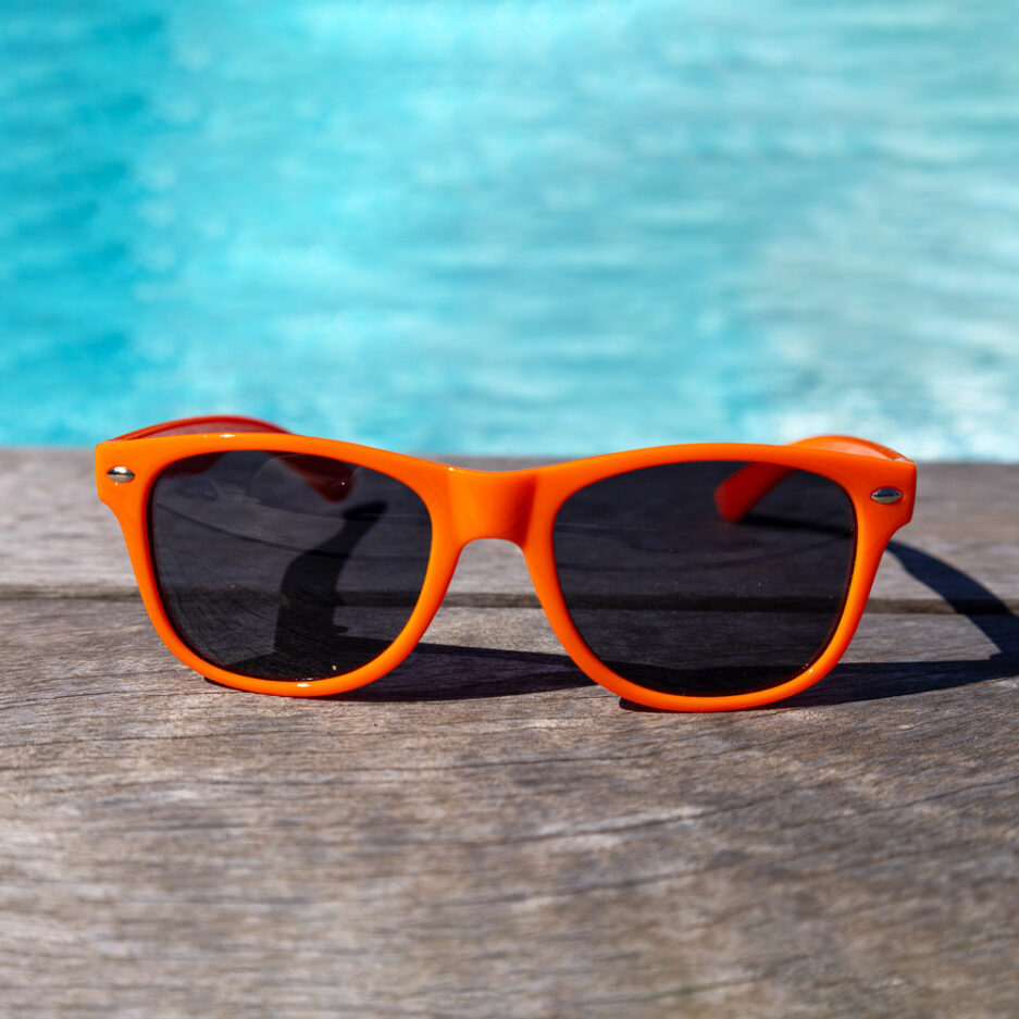 Lunette de soleil orange- K5 clothing