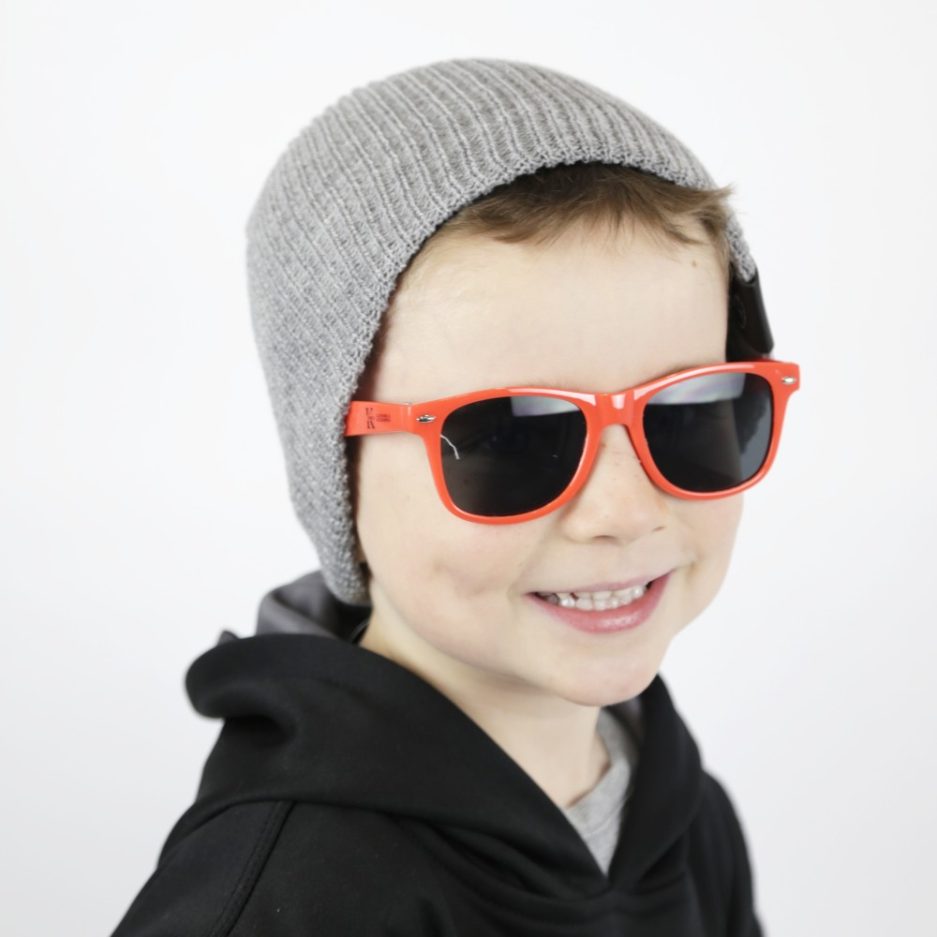 Lunettes de soleil pour enfant rouge