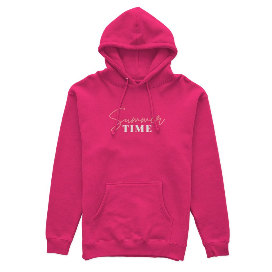 Hoodie flamant rose