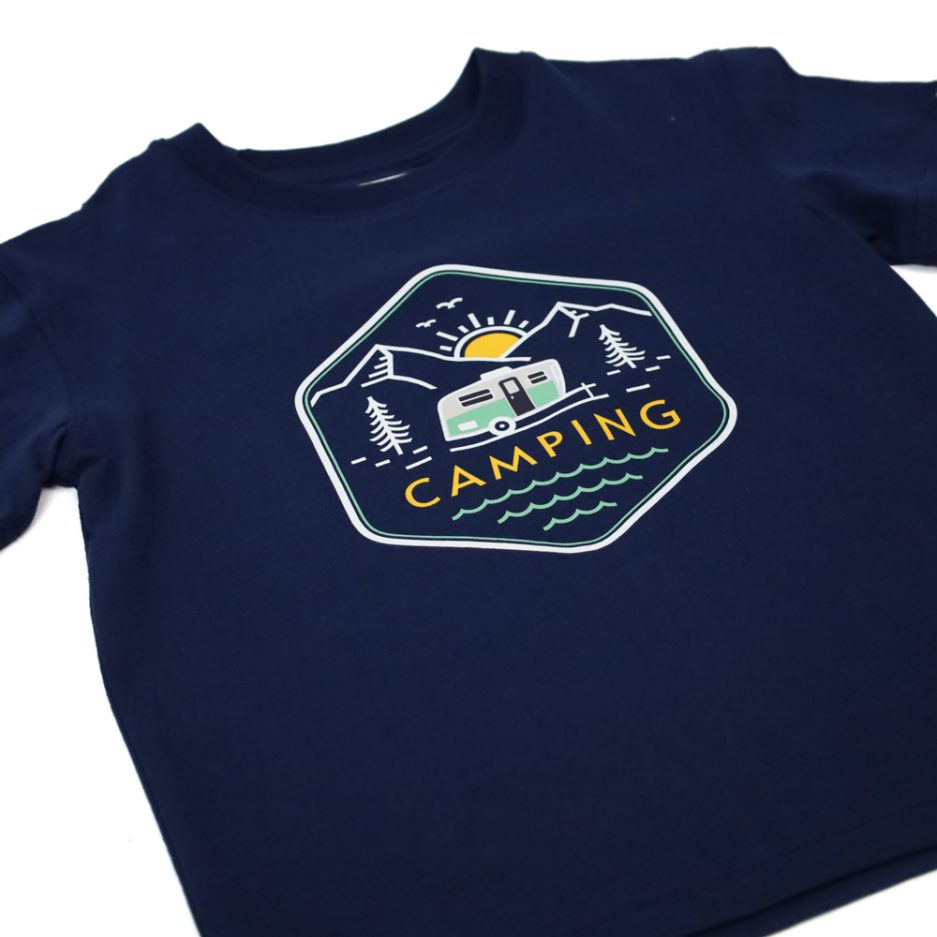 T-shirt camping