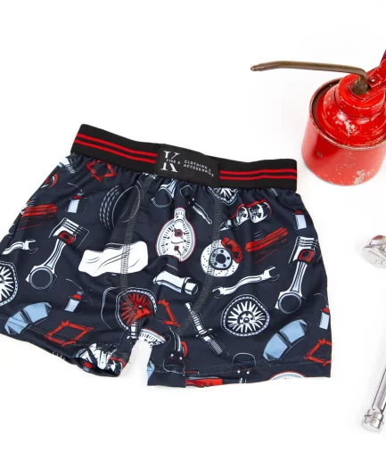 Boxer Mécanique rouge