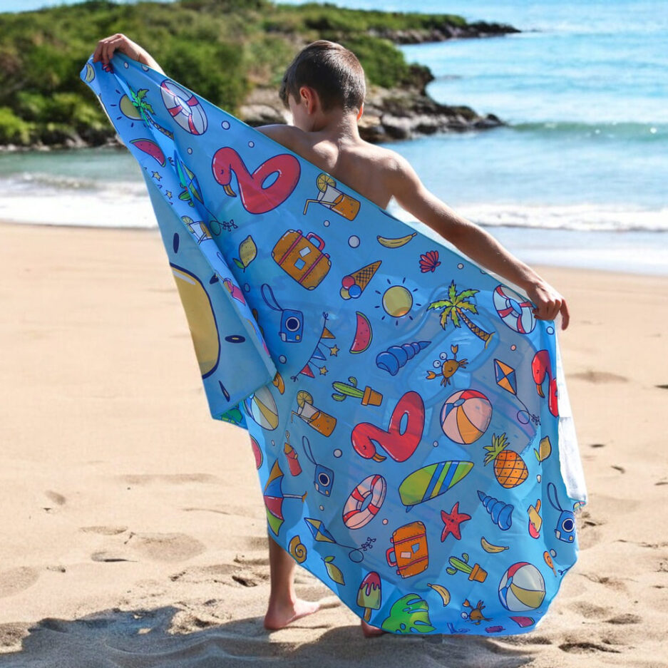 Serviette en microfibre - Destination soleil