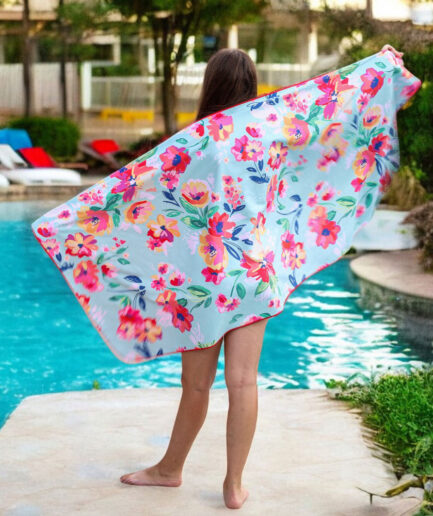 Serviette en microfibre - Fleur de printemps