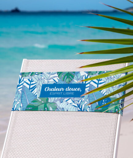 Bandeau de chaise - Émeraude sauvage