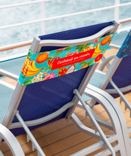 Bandeau de chaise - L'île aux saveurs