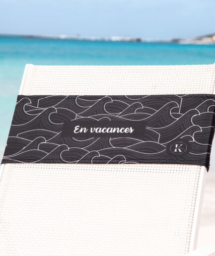 Bandeau de chaise - Sombre océan