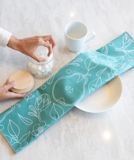 Linge vaisselle microfibre lisse - Fruits