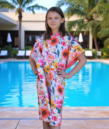 Poncho adolescent - Parfum d'été