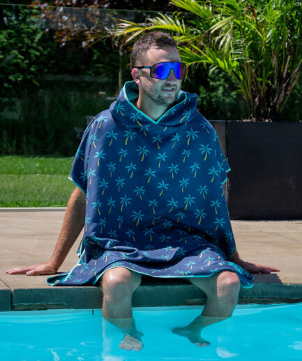 Poncho adulte - Sous les palmiers