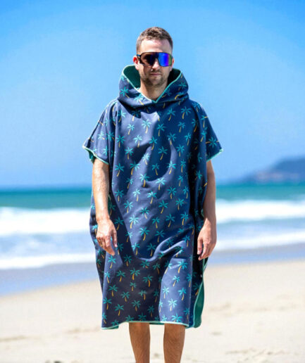 Poncho adulte - Sous les palmiers