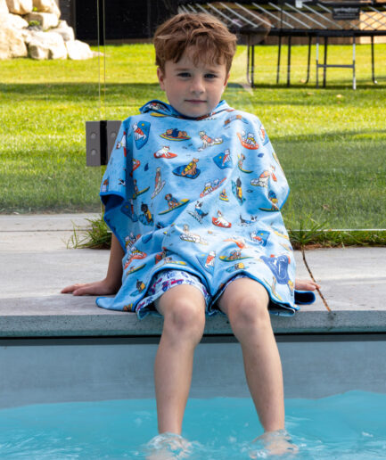 Poncho enfant – surf canin