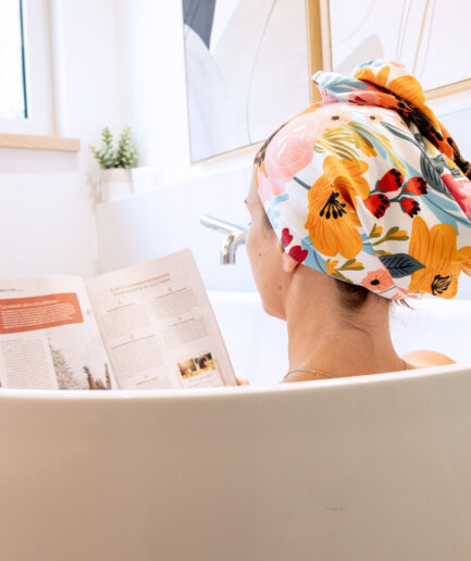 Serviette cheveux parfum d'été