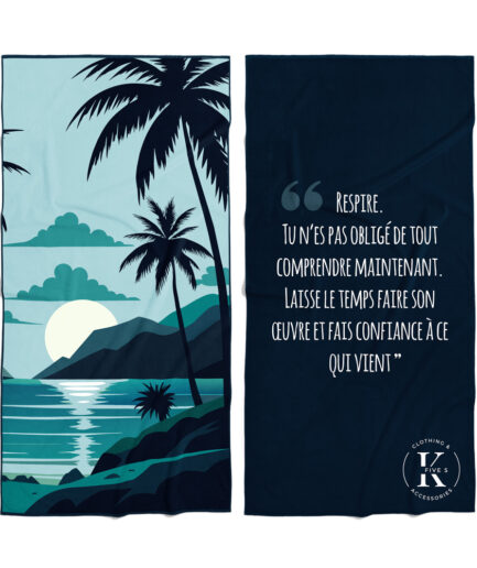 Serviette de plage - Horizon paisible