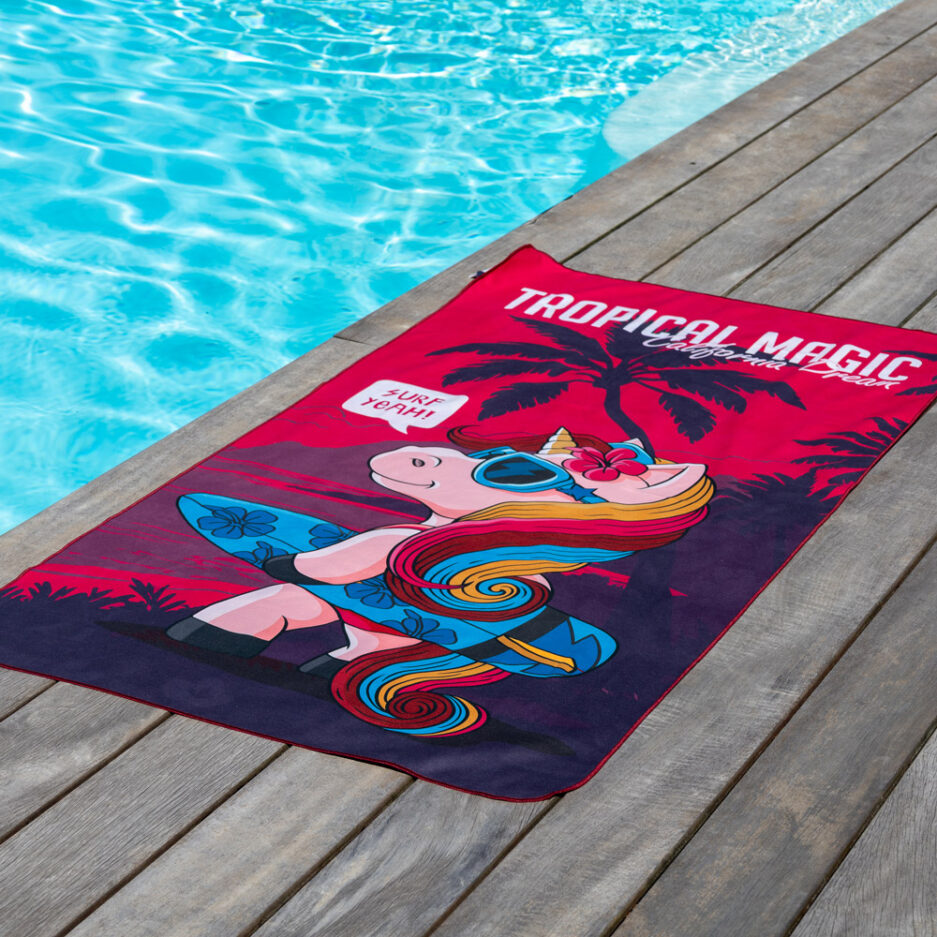 Serviette licorne magique