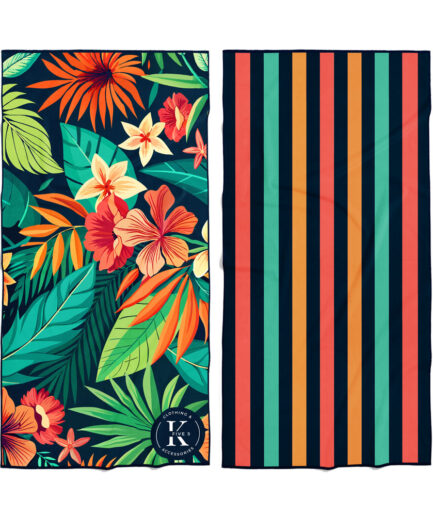 Serviette en microfibre - Brise florale