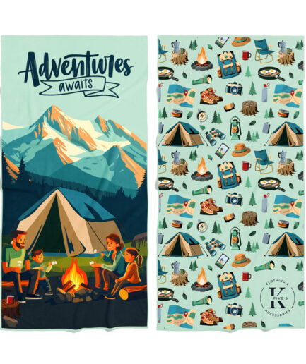 Serviette en microfibre - L'aventure t'attends