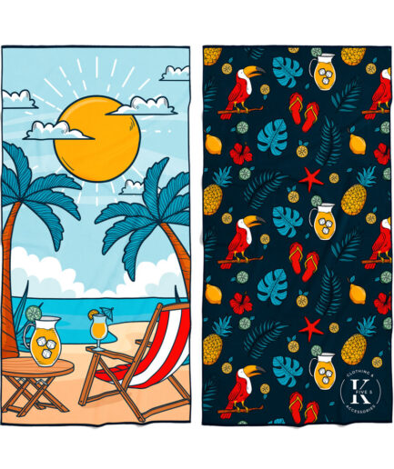 Serviette en microfibre - Repos exotique