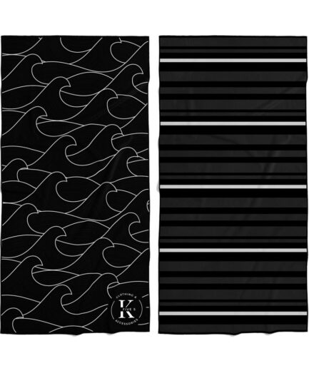 Serviette en microfibre - Sombre océan