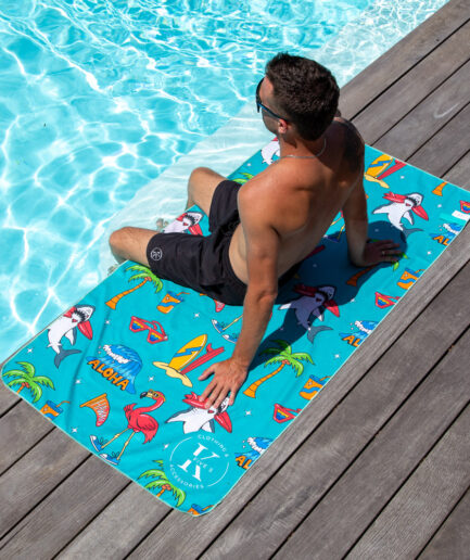 Serviette party requin
