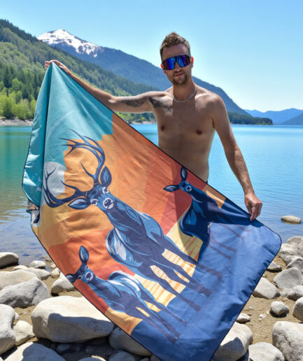 Serviette passionné de chasse