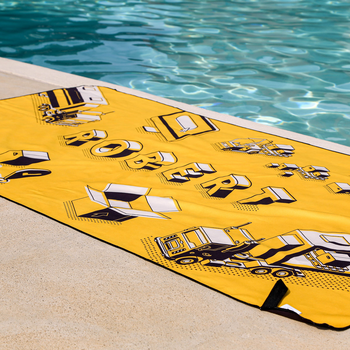 serviette-personnalisé-RObert Serviette personnalisé - Transport Robert