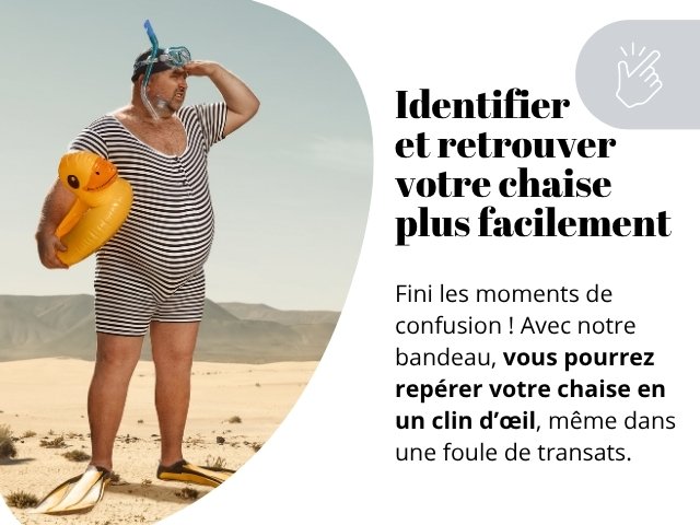 Bandeau chaise identifier