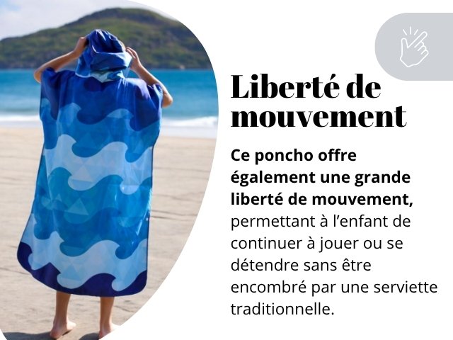 poncho ado liberté mouvement