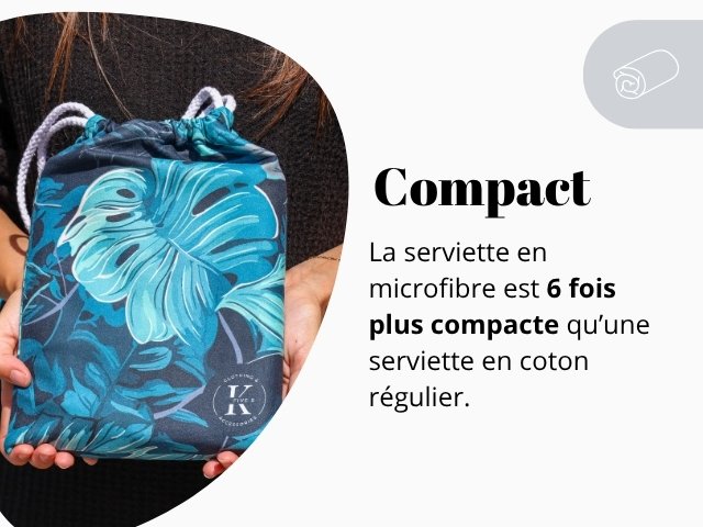Serviette XXL compact