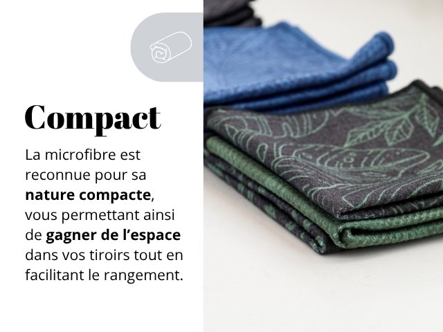 Linge nettoyant compact