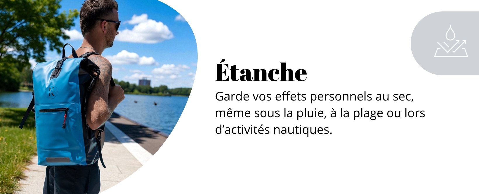 Sac à dos étanche