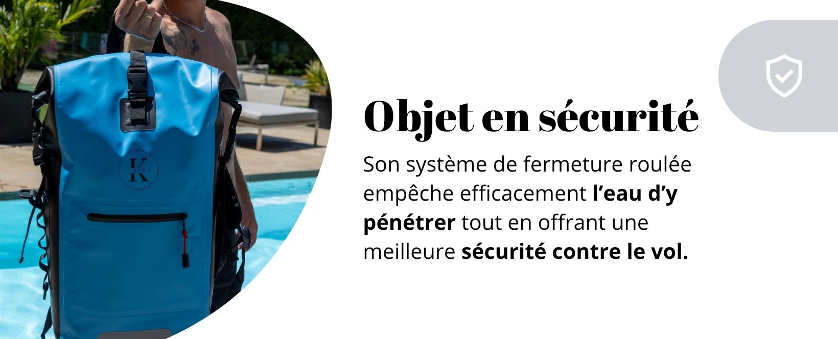 Sac à dos objet en sécurité