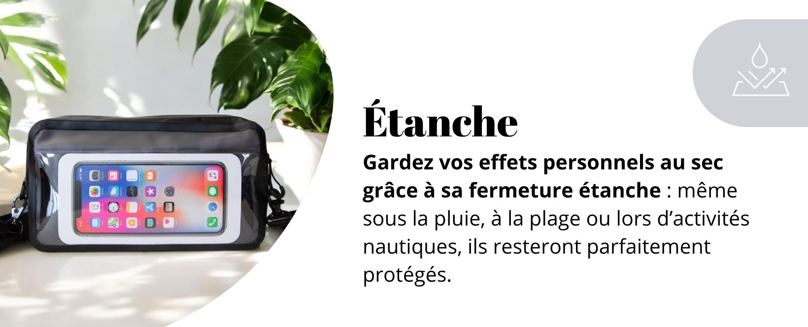 Sac bandouillère - Étanche