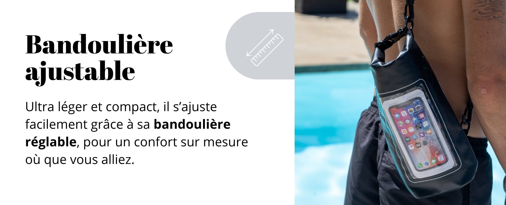 Sac multifonction bandouillère
