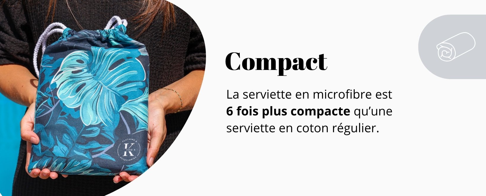 Serviette XXL - Compact
