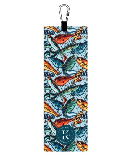 Serviette de pêche - Poisson coloré