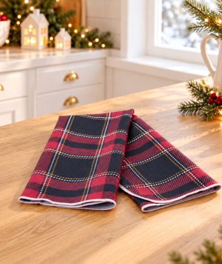 Linge à vaisselle - Noël country